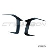 BMW 5 SERIES G60 & i5 2023+ gloss black zderzak przedni CORNERS