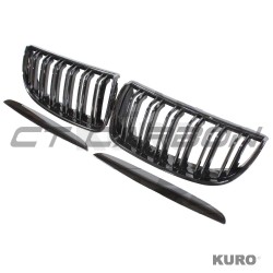 BMW E90 3 SERIES PRE-LCI DOUBLE SLAT BLACK grille