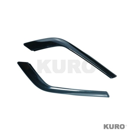 BMW 5 SERIES G60 & i5 2023+ gloss black zderzak przedni CORNERS V2