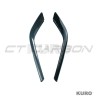 BMW 5 SERIES G60 & i5 2023+ gloss black zderzak przedni CORNERS V2