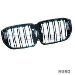 BMW G05 X5 LCI 2024+ gloss black DOUBLE SLAT grill