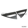 TESLA MODEL Y 2025+ po liftingu matowy carbon suchy (dry) carbon CHARGING LAMP osłona - V1