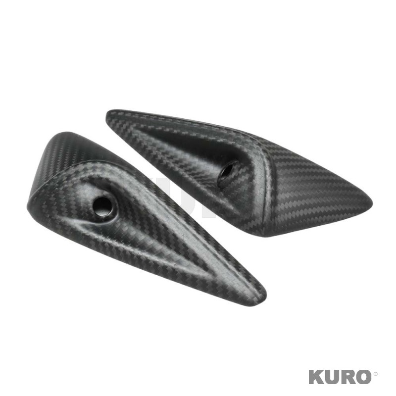 TESLA MODEL Y 2025+ po liftingu carbon suchy (dry) carbon matowy SIDE CAMERA osłona - V1