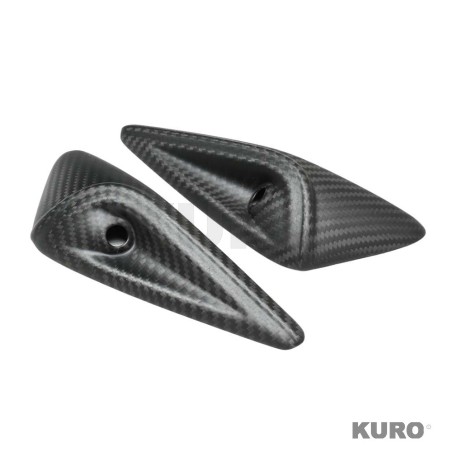 TESLA MODEL Y 2025+ po liftingu carbon suchy (dry) carbon matowy SIDE CAMERA osłona - V1