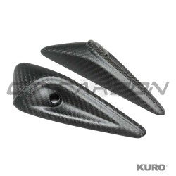 TESLA MODEL Y 2025+ po liftingu carbon suchy (dry) carbon matowy SIDE CAMERA osłona - V1