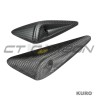 TESLA MODEL Y 2025+ po liftingu carbon suchy (dry) carbon matowy SIDE CAMERA osłona - V1