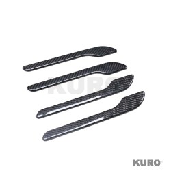 TESLA MODEL Y 2025+ po liftingu carbon suchy (dry) carbon DOOR HANDLE osłona