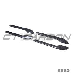 TESLA MODEL Y 2025+ po liftingu carbon suchy (dry) carbon DOOR HANDLE osłona