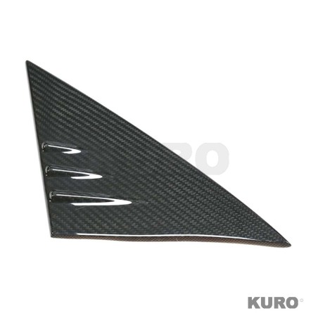 TESLA MODEL Y 2025+ po liftingu carbon suchy (dry) carbon A PILLAR osłona