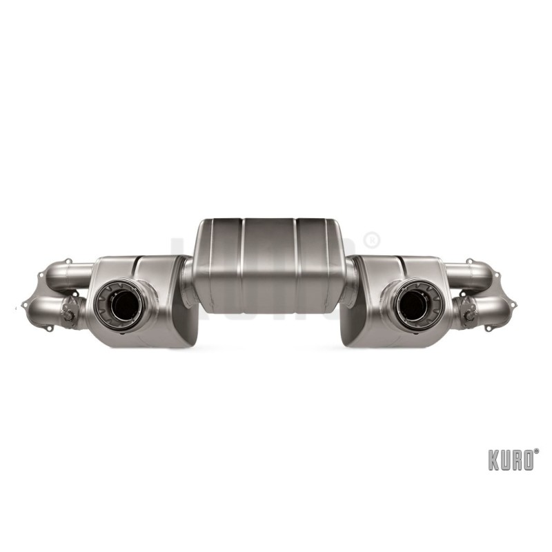 Akrapovič Porsche 718 Boxster/Cayman GT4/GTS Slip-On Race Line Titanium