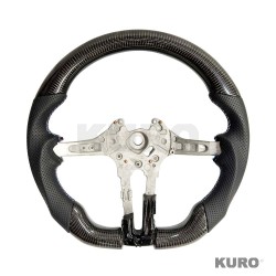BMW FXX carbon / LEATHER FLAT BOTTOM kierownica