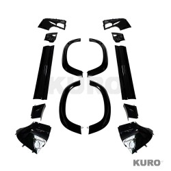 LAND ROVER DEFENDER L663 90 gloss black MOULDING listwa pakiet