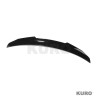 BMW 4 SERIES G22 gloss black spoiler - V2