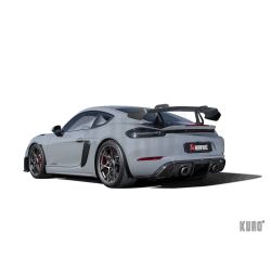 Akrapovič Porsche 718 Cayman GT4 RS Slip-On Race Line Titanium
