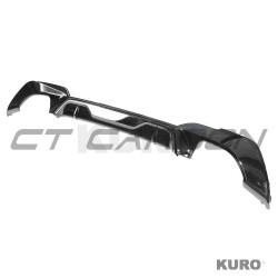 BMW G20/G21 3 SERIES gloss black dyfuzor (QUAD TIPS)