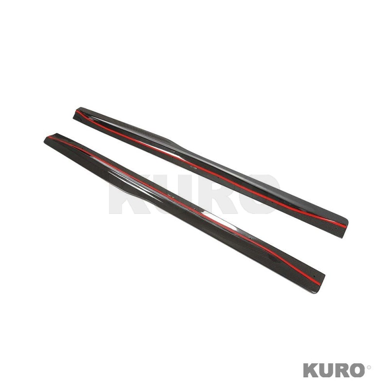 BMW F80 M3 2014-2020 carbon progi boczne - V3