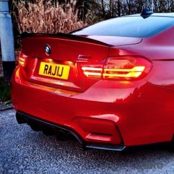 BMW M4 F82 2014-2020 carbon spoiler - V4