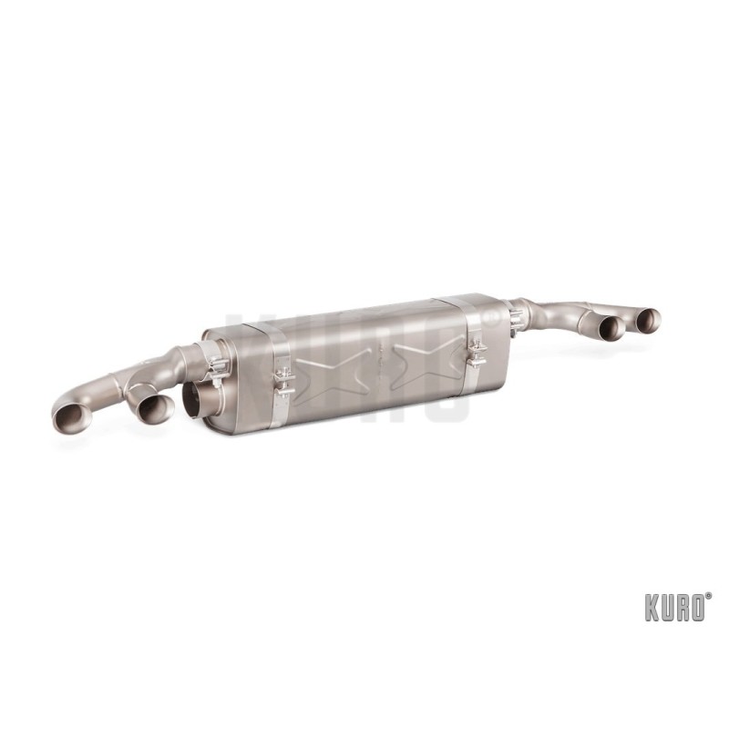 Akrapovič Porsche 911 (991.2) Turbo/S Slip-On Line Titanium