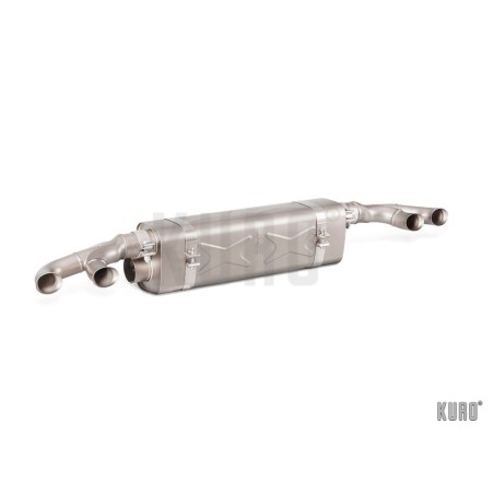 Akrapovič Porsche 911 (991.2) Turbo/S Slip-On Line Titanium