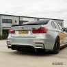 BMW M3/M4 (F80 F82 F83) carbon dyfuzor - V4
