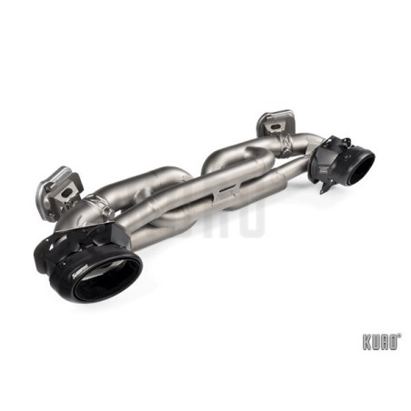 Akrapovič Porsche 911 (992) Turbo / Turbo S Slip-On Race Line Titanium