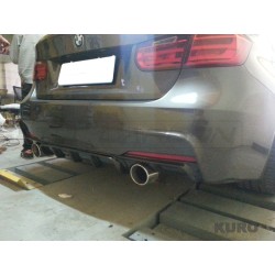 BMW F30/F31 3 SERIES 2011-2019 carbon dyfuzor - V2