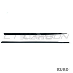 BMW 5 SERIES G60 2023+ gloss black progi boczne