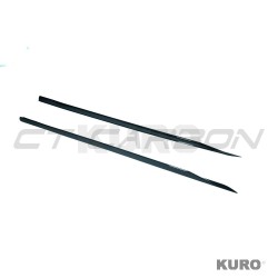 BMW 5 SERIES G60 2023+ gloss black progi boczne