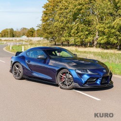 TOYOTA SUPRA 2019+ A90 carbon progi boczne - V1