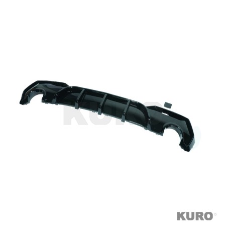 BMW G22/G23 4 SERIES 2020-2024 PRE LCI gloss black ROUND TIP dyfuzor