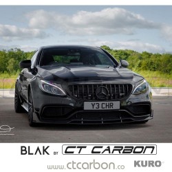 MERCEDES W205 C63 AMG 2014-2018 AMG GT BLACK grill (bez CAMERA)