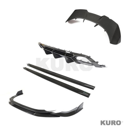 AUDI RS3 8Y 2022-2024 sportback FULL carbon zestaw - CT DESIGN V2