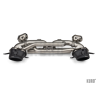 Akrapovič Porsche 911 Carrera/T/S/4S/Cabriolet/Targa (992.2) Slip-On Line Titanium