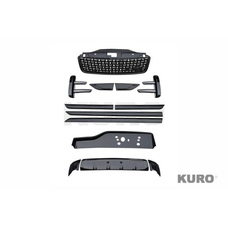 LAND ROVER DISCOVERY 5 FULL BLACK EDITION listwa pakiet - 2016 +