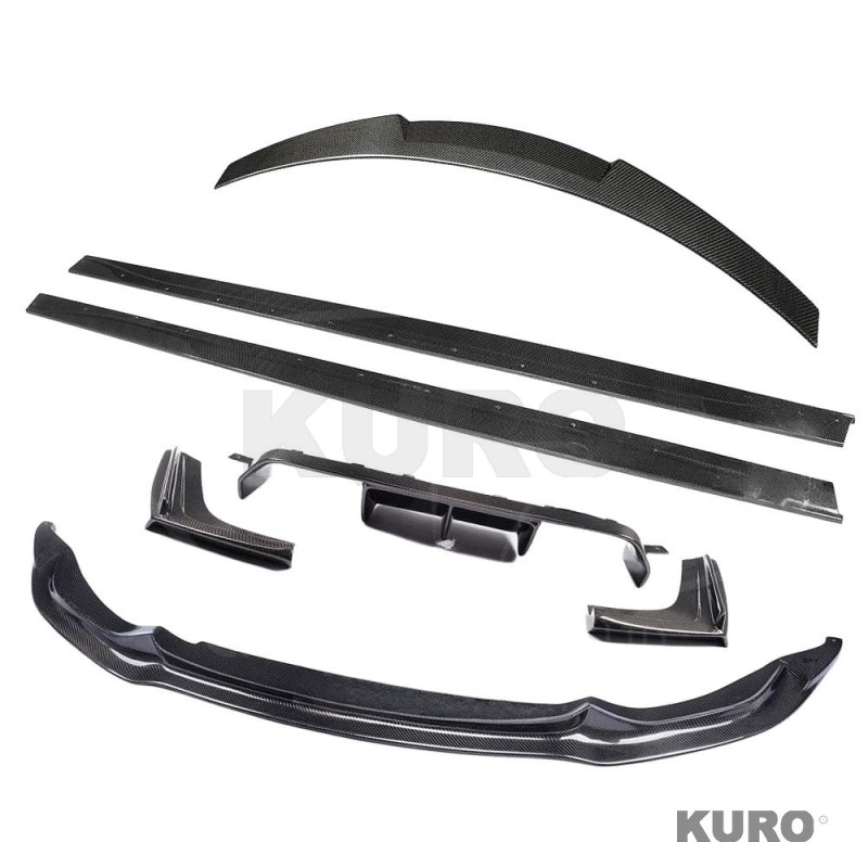 BMW F82 M4 coupe 2014-2020 FULL carbon zestaw - V3