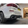 BMW X5 G05 2018-2023 PRE-LCI carbon dyfuzor - CT DESIGN