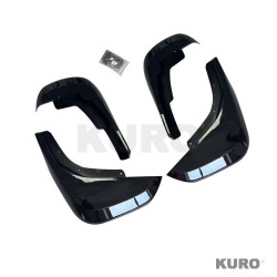 LAND ROVER DEFENDER L663 110 & 90 gloss black MUD FLAPS