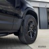 LAND ROVER DEFENDER L663 110 & 90 gloss black MUD FLAPS