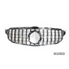 MERCEDES W205 C CLASS 2014-2018 BLACK grill (bez CAMERA)