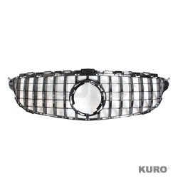 MERCEDES W205 C CLASS 2019+ BLACK grill (z CAMERA)
