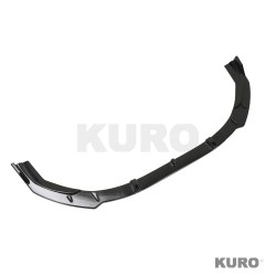 AUDI A4 S-LINE & S4 B9.5 2020-2024 gloss black splitter - V3