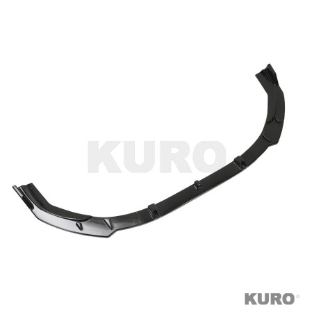 AUDI A4 S-LINE & S4 B9.5 2020-2024 gloss black splitter - V3