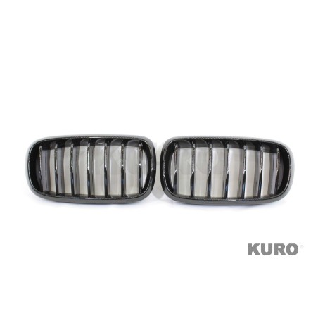 BMW F15/F16 X5/X6 2014-2018 pojedyncza listwa BLACK grille