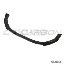 AUDI A4 S-LINE & S4 B9.5 2020-2024 gloss black splitter - V3