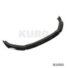 AUDI A3 S-LINE & S3 8V po liftingu 2017-2020 gloss black splitter - V3