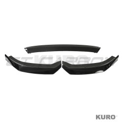 AUDI A3 S-LINE & S3 8V po liftingu 2017-2020 gloss black splitter - V2