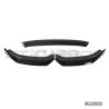AUDI A3 S-LINE & S3 8V po liftingu 2017-2020 gloss black splitter - V2