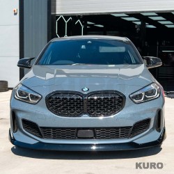 BMW F40 1 SERIES gloss black splitter - V1