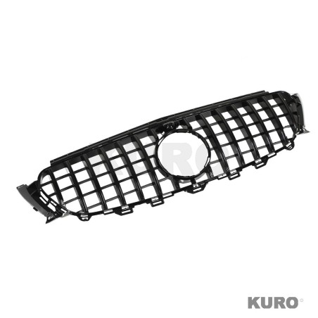MERCEDES W213 & C238 2020-2024 E-CLASS gloss black PANAMERICA grill