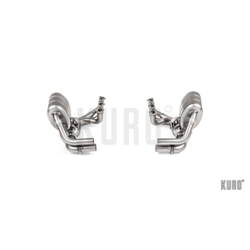 Akrapovič Porsche 911 GT3 RS (991.2) / 911 Speedster Header Titanium